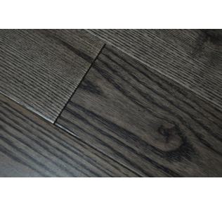 dark stained chinese ash hardwood flooring