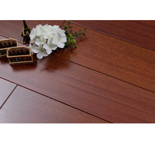 5“ wide plank dark cuamru hardwood flooring
