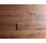Walnut color smoked oiled rustic oak timber flooring
