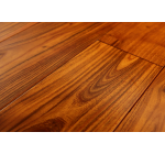 Smooth Satin Matt Mongolian Teak Hardwood Flooring -6"x3/4"