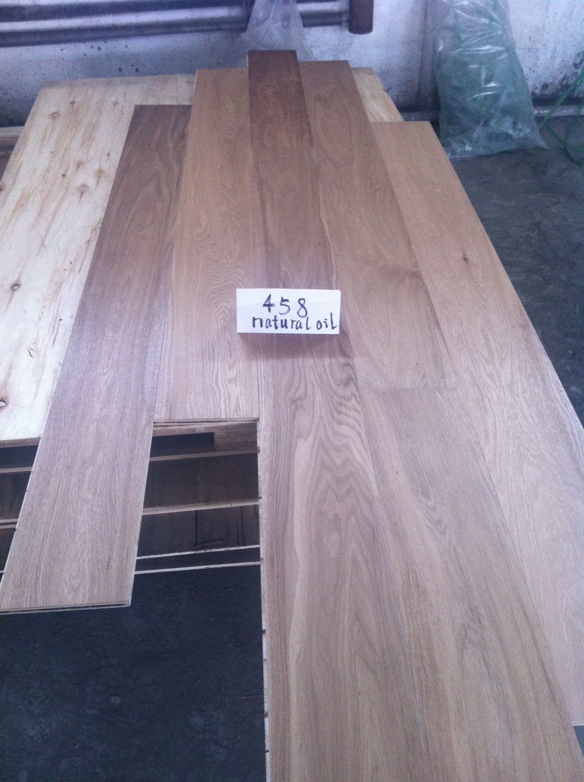 oiled oak 3 layers engineered wide plank