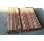 18x122mm unfinished ebony solid wood floors