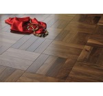 solid black walnut parquet flooring