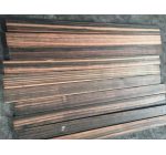 Unfinished Indonesia black rosewood flooring plank