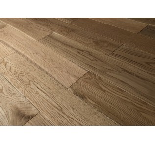 5"x3/4" wax oiled natural white oak hardwood flooring
