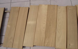 raw teak plank for wood floor