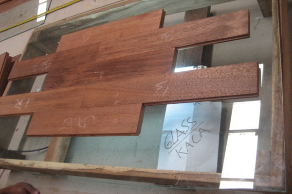 unpolished merbau solid wood flooring