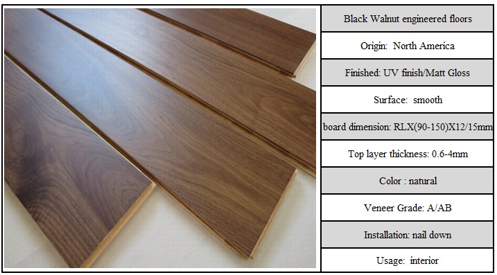 american walnut engineered hardwood flooring