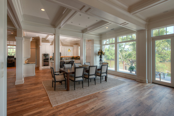 American walnut wood flooring will enhance the 'décor of your home