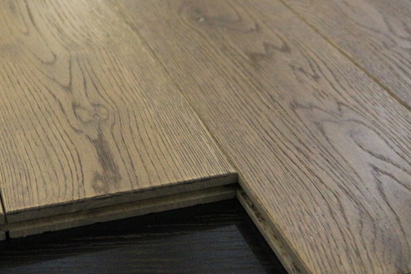 wide plank grey oak solid hardwood flooring
