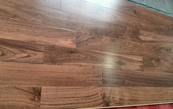 American walnut engineered wood flooring