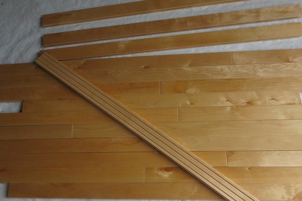 60-75mm width AB grade maple for gym use