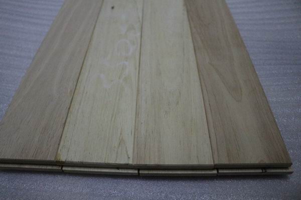 unfinished rubberwood flooring